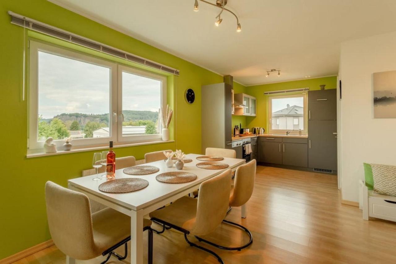 Dolomites Bungalow Eifelsteig W View Terrace Bbq Gerolstein Ngoại thất bức ảnh